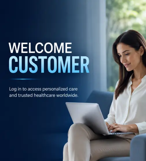 Customer Login Page Image